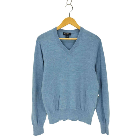 ブルックスブラザーズ BROOKS BROTHERS SAXXON WOOL Vネック ウールニット メンズ JPN:M
