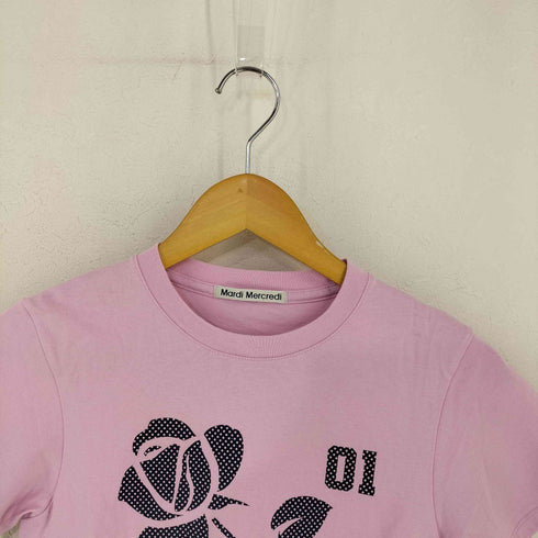 マルディメクルディ Mardi Mercredi DAIKANYAMA EXCLUSIVE ROSE TSHIRT レディース ONE SIZE
