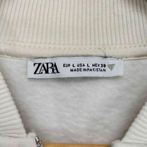 ザラ ZARA スウェットブルゾン メンズ import:L