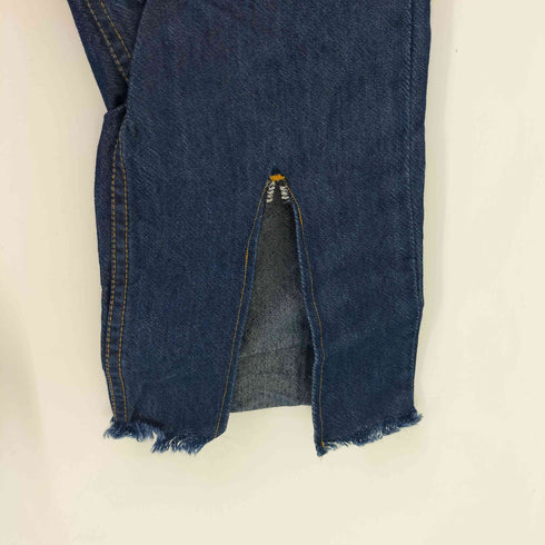 リーバイス Levis 90S SILVERTAB BOYS CUT 裾スリット リメイクコーティングデニムパンツ Y2K レディース 28
