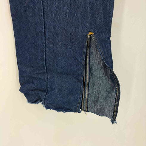 リーバイス Levis 90S SILVERTAB BOYS CUT 裾スリット リメイクコーティングデニムパンツ Y2K レディース 28