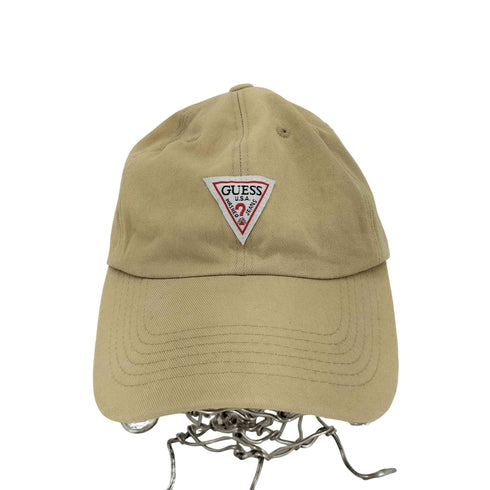 ゲス GUESS TRIANGLE LOGO CANVAS 6 PANEL CAP レディース FREE