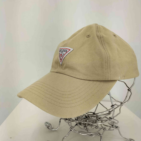 ゲス GUESS TRIANGLE LOGO CANVAS 6 PANEL CAP レディース FREE