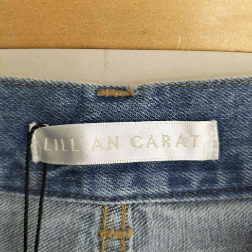 リリアンカラット LILLIAN CARAT リボン刺繍バリエーションデニム レディース JPN:2