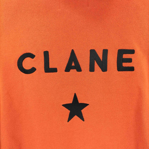 クラネ CLANE ロゴ刺繍 プルオーバーパーカー メンズ