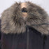 ギャップ Gap 1969 00S ファー付き ダブルジップ ゴートレザー ジャケット Y2K レディース import:S
