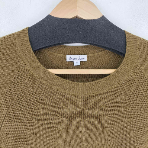 スティーブンアラン Steven Alan クルーネックウールニット メンズ JPN:S