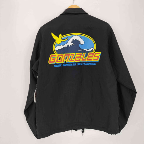 マークゴンザレス Mark Gonzales 両面プリント コーチジャケット メンズ import:M