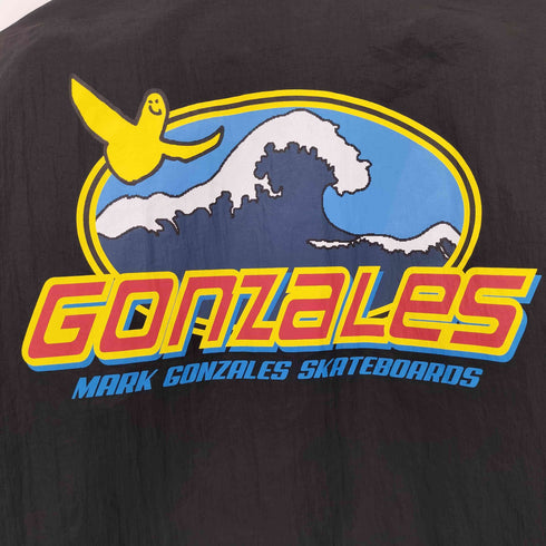 マークゴンザレス Mark Gonzales 両面プリント コーチジャケット メンズ import:M