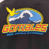 マークゴンザレス Mark Gonzales 両面プリント コーチジャケット メンズ import:M