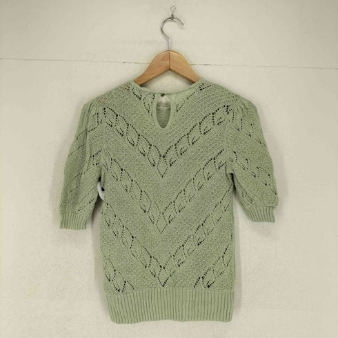 ローレンラルフローレン LAUREN RALPH LAUREN シェブロン ポインテール リネン セーター レディース XXS
