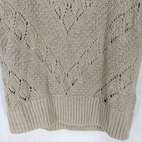 ローレンラルフローレン LAUREN RALPH LAUREN シェブロン ポインテール リネン セーター レディース XXS