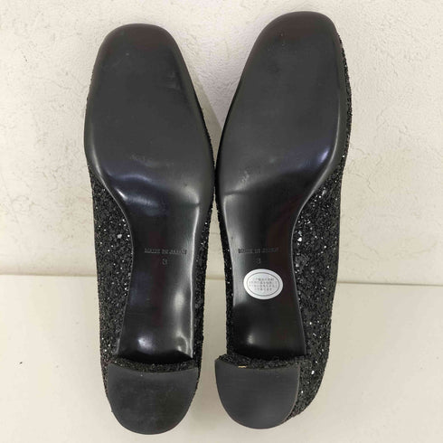 pura bianca MADE IN ITALY グリッターパンプス レディース 3