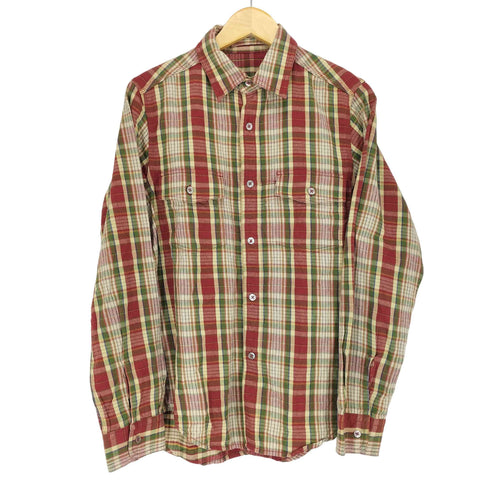 ナイジェルケーボン NIGEL CABOURN リバーシブルチェックシャツ メンズ 46