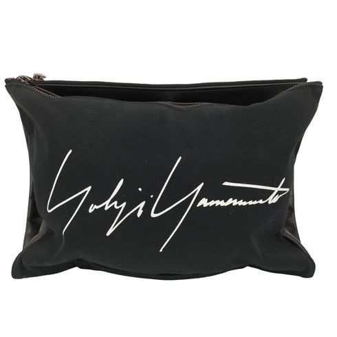 ヨウジヤマモトプールオム Yohji Yamamoto POUR HOMME コラボ ペーパークラッチバッグ メンズ