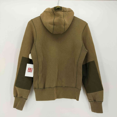 ナイジェルケーボン NIGEL CABOURN エルボーパッチ ジップアップパーカー メンズ 44