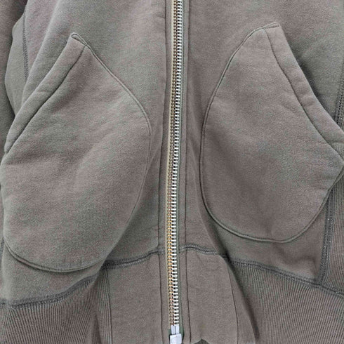 ナイジェルケーボン NIGEL CABOURN エルボーパッチ ジップアップパーカー メンズ 44