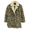 ギャップ Gap レオパード フェイクファーコート レディース import:M