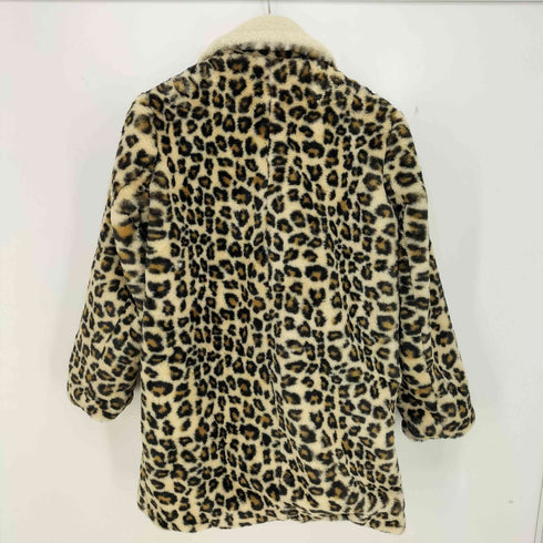 ギャップ Gap レオパード フェイクファーコート レディース import:M