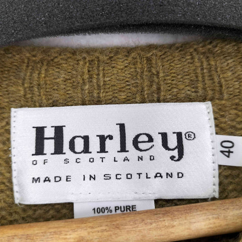 ハーレーオブスコットランド HARLEY OF SCOTLAND ウールニット メンズ 40