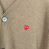 プレイコムデギャルソン PLAY COMME des GARCONS SMALL HEART CARDIGAN メンズ JPN:L