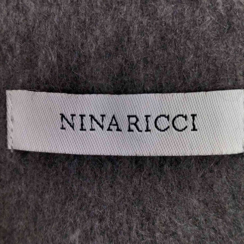 ニナリッチ NINA RICCI フリンジマフラー メンズ