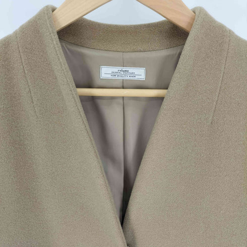 ジャーナルスタンダードレリューム JOURNAL STANDARD relume 19AW VICTORIAN LAMBSビーバーコート レディース JPN:38