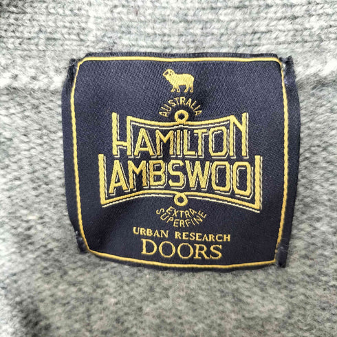 アーバンリサーチドアーズ URBAN RESEARCH DOORS 21AW HAMILTON LAMBSWOOL ハミルトンウールVネックカーディガン レディース ONE SIZE