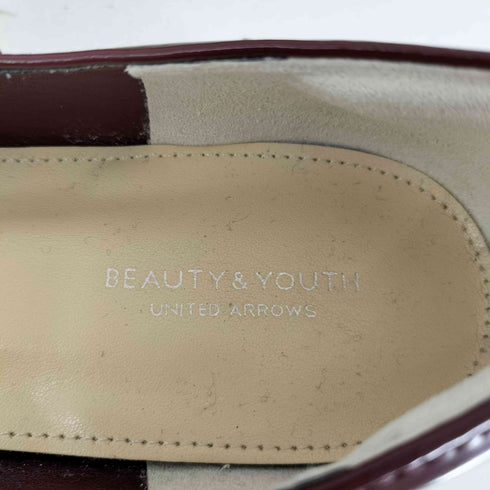 ビューティーアンドユースユナイテッドアローズ BEAUTY & YOUTH UNITED ARROWS ポインテッドトゥ パテントレザー パンプス レディース 37 1/2