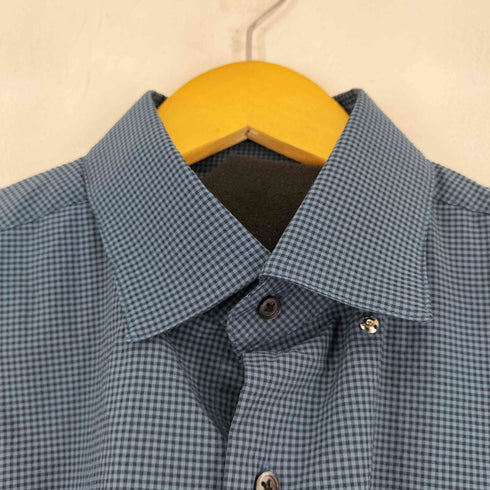 ユナイテッドアローズグリーンレーベルリラクシング UNITED ARROWS green label relaxing チェック S/S シャツ メンズ JPN:L