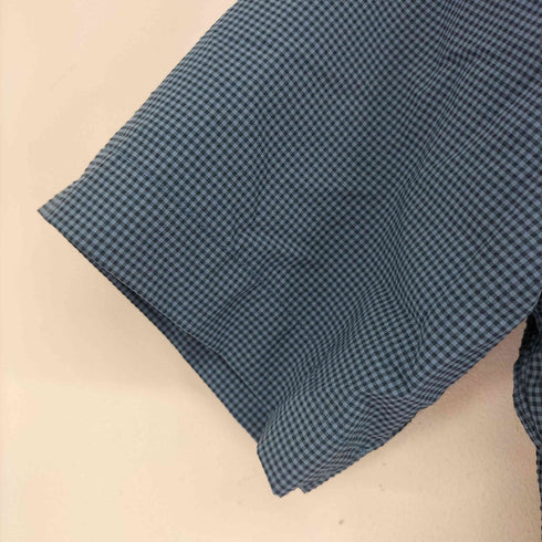 ユナイテッドアローズグリーンレーベルリラクシング UNITED ARROWS green label relaxing チェック S/S シャツ メンズ JPN:L