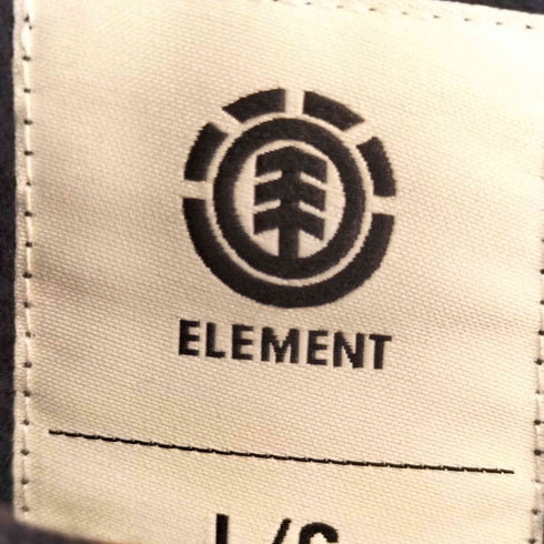 エレメント ELEMENT ロゴ刺繍 スウェット メンズ JPN:L