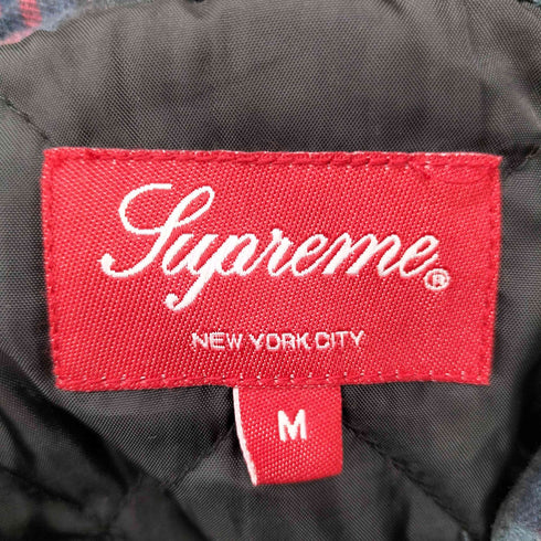 シュプリーム Supreme 20AW Quilted Flannel Shirt メンズ JPN:M