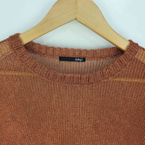 スタイリング styling ラメニット プルオーバー レディース ONE SIZE