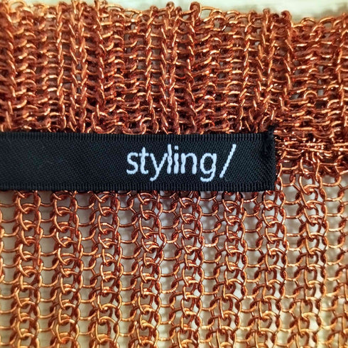 スタイリング styling ラメニット プルオーバー レディース ONE SIZE