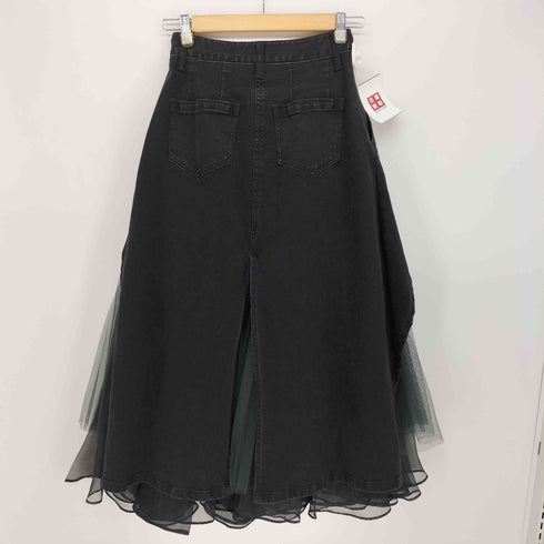 ラベルエチュード la belle Etude 19SS デニムロングスカート レディース JPN:S