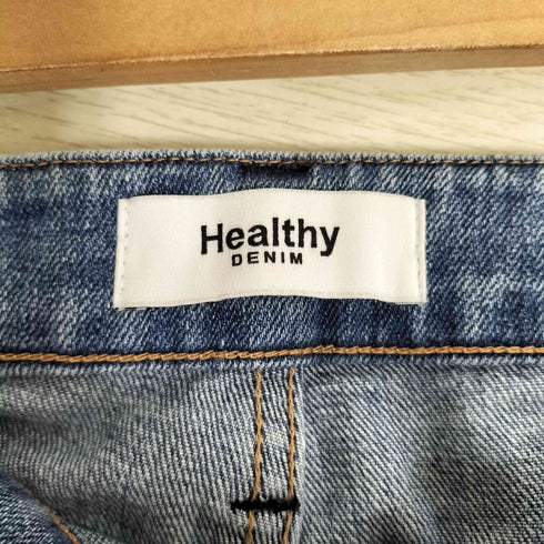 ヘルシーデニム Healthy denim Raisin レーズン タック テーパード デニムパンツ レディース 25