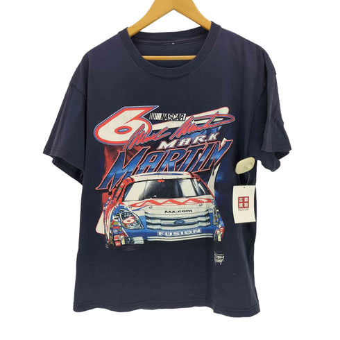 プリントクルーネックTシャツ メンズ