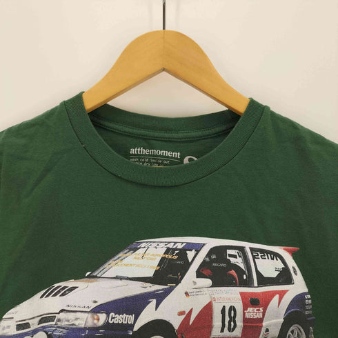 atthemoment プリントクルーネックTシャツ メンズ import:S