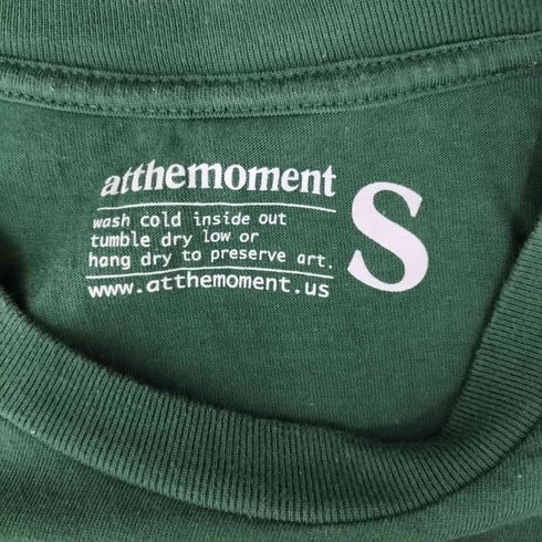 atthemoment プリントクルーネックTシャツ メンズ import:S