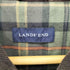 ランズエンド LANDS END 裏地チェック ハンティングカバーオール メンズ