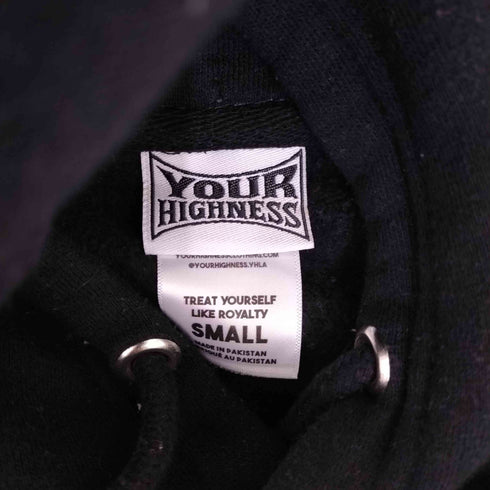 your highness プリントデザインパーカー メンズ import:S