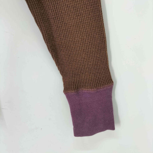 BOOTLEGGERS フロントプリント L/S サーマルカットソー メンズ import:M