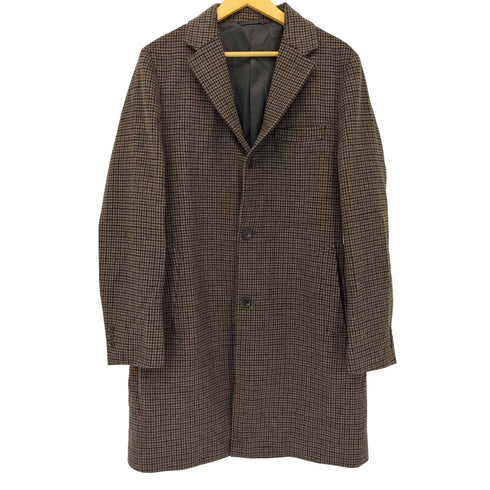 アデイインザライフユナイテッドアローズ A day in the life UNITED ARROWS チェック ビーバー チェスターコート メンズ JPN:XL