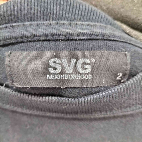 エスブイジーアーカイブスバイネイバーフッド SVG ARCHIVES BY NEIGHBORHOOD フロントプリント L/S Tシャツ メンズ JPN:2