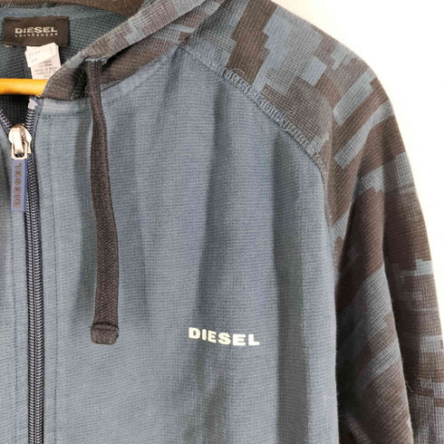 ディーゼル DIESEL カモフラジップアップパーカー メンズ import:L