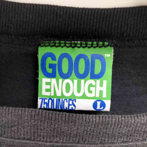 グッドイナフ GOODENOUGH 90S 初期タグ 背面ロゴプリント S/S Tシャツ メンズ JPN:L