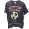COLLEGE WARE USA 90S ATTITUDE COMES EASY Dia1 1-800-IN YOUR FACE シングルステッチ クルーネック Tシャツ メンズ import:XL