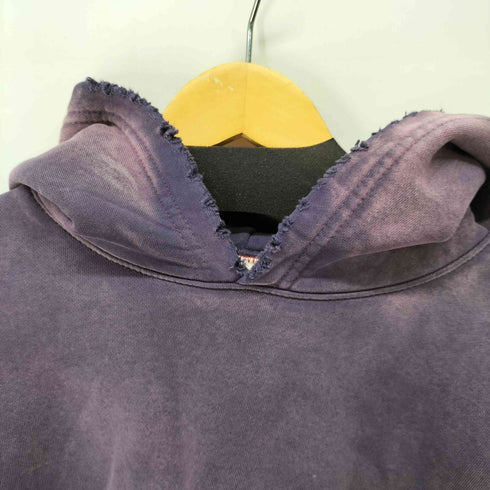 Mooji Mooji US Oversize Crop Hoodie Aged Black メンズ import:S