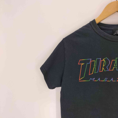 スラッシャー THRASHER ロゴプリントクルーネックTシャツ メンズ